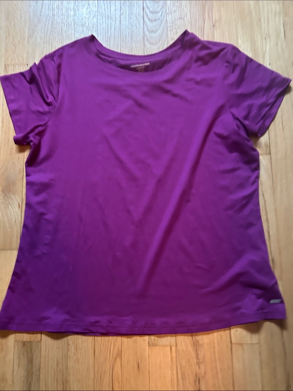 Amazon Essentials Women's Short Sleeve Crewneck Tee in Purple